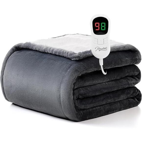 Heated Blanket Electric Throw - 50"x60" Heating Blanket Throw - Picture 8 of 8